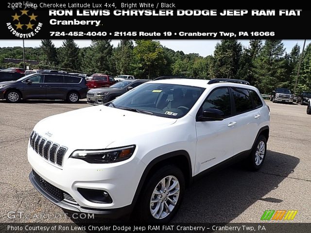 2022 Jeep Cherokee Latitude Lux 4x4 in Bright White