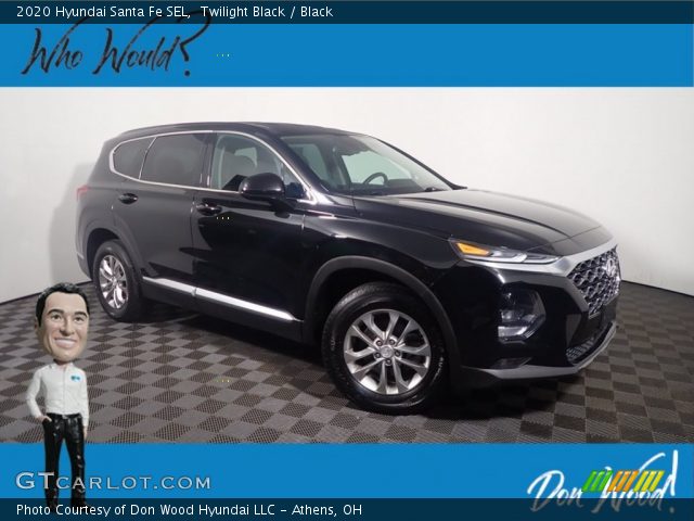 2020 Hyundai Santa Fe SEL in Twilight Black