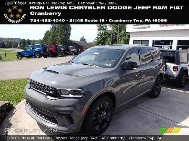 2022 Dodge Durango R/T Blacktop AWD in Destroyer Gray