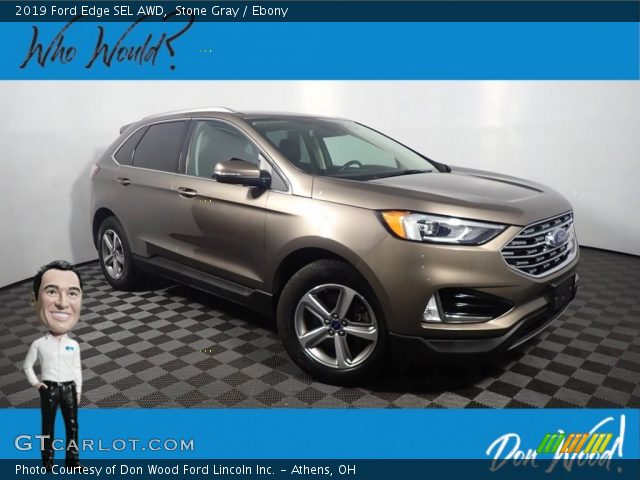 2019 Ford Edge SEL AWD in Stone Gray