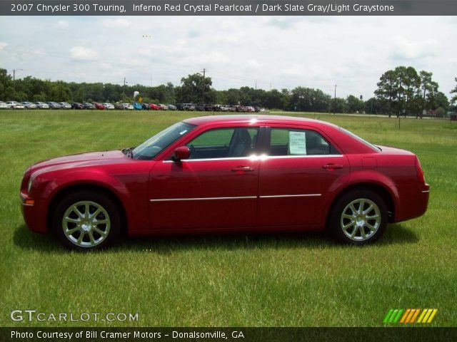 2007 Chrysler 300 Touring in Inferno Red Crystal Pearlcoat