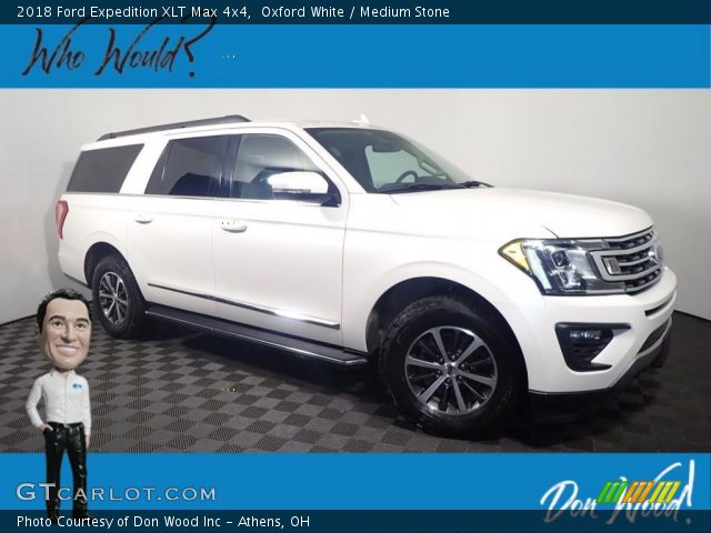 2018 Ford Expedition XLT Max 4x4 in Oxford White