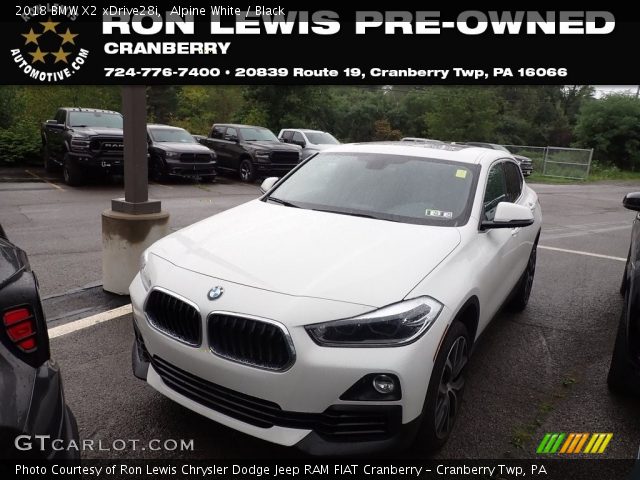 2018 BMW X2 xDrive28i in Alpine White