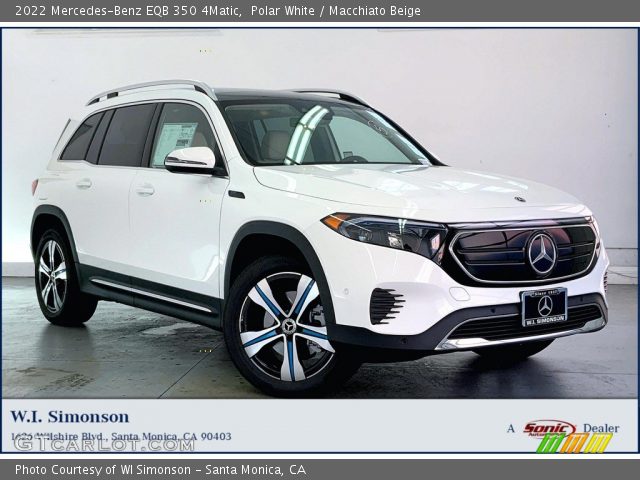 2022 Mercedes-Benz EQB 350 4Matic in Polar White