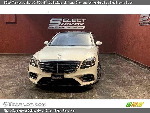 2019 Mercedes-Benz S 560 4Matic Sedan in designo Diamond White Metallic