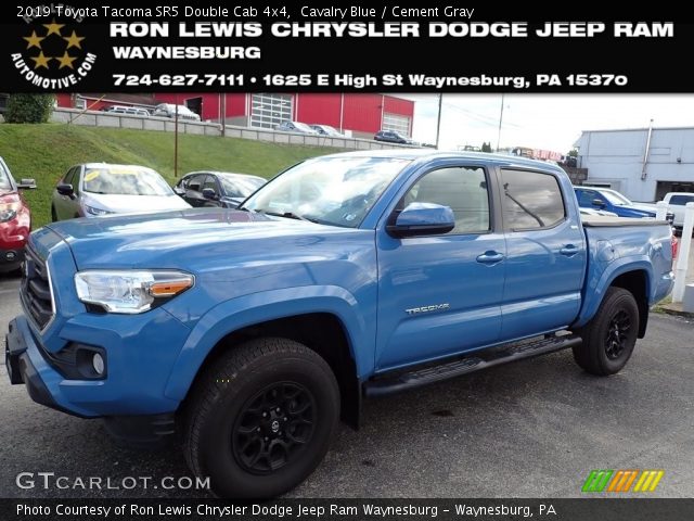 2019 Toyota Tacoma SR5 Double Cab 4x4 in Cavalry Blue