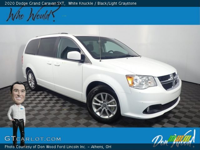 2020 Dodge Grand Caravan SXT in White Knuckle