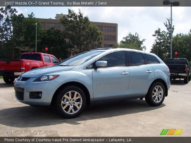 2007 Mazda CX-7 Grand Touring in Icy Blue Metallic