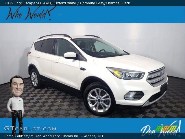 2019 Ford Escape SEL 4WD in Oxford White