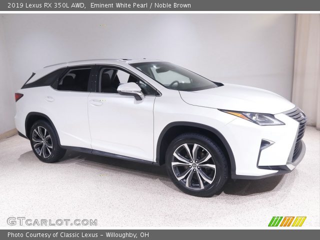 2019 Lexus RX 350L AWD in Eminent White Pearl