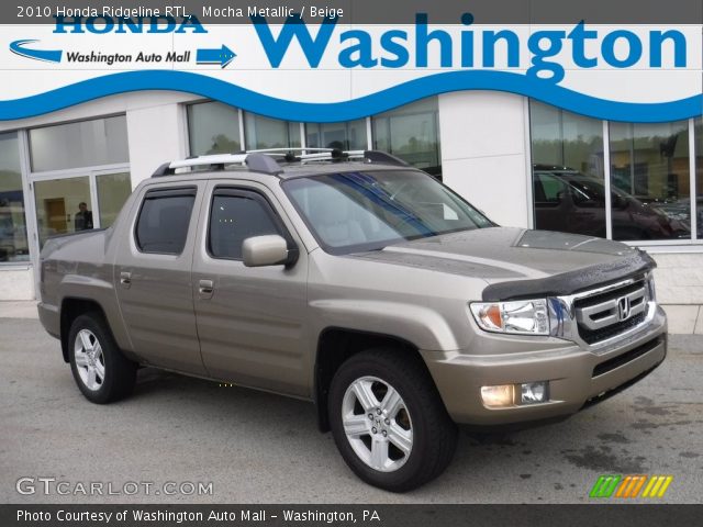 2010 Honda Ridgeline RTL in Mocha Metallic