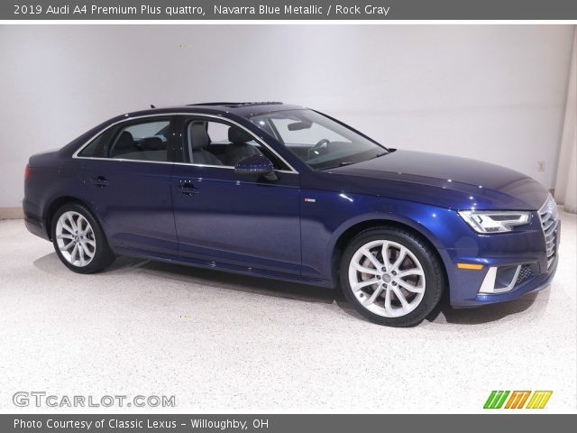 2019 Audi A4 Premium Plus quattro in Navarra Blue Metallic