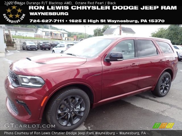 2022 Dodge Durango R/T Blacktop AWD in Octane Red Pearl