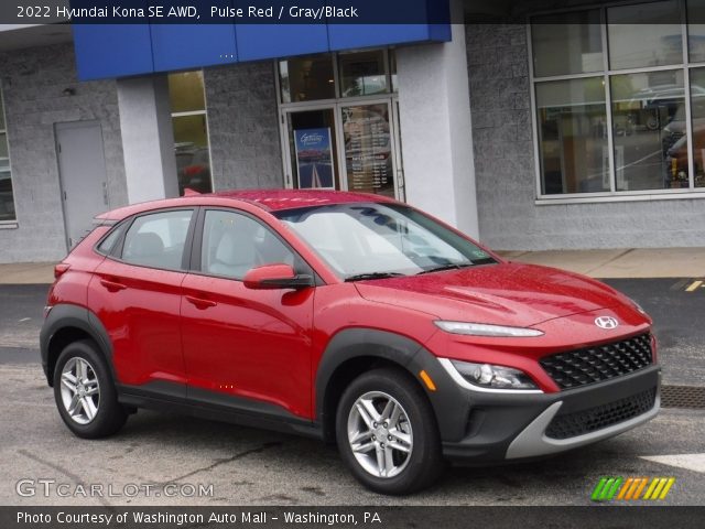 2022 Hyundai Kona SE AWD in Pulse Red