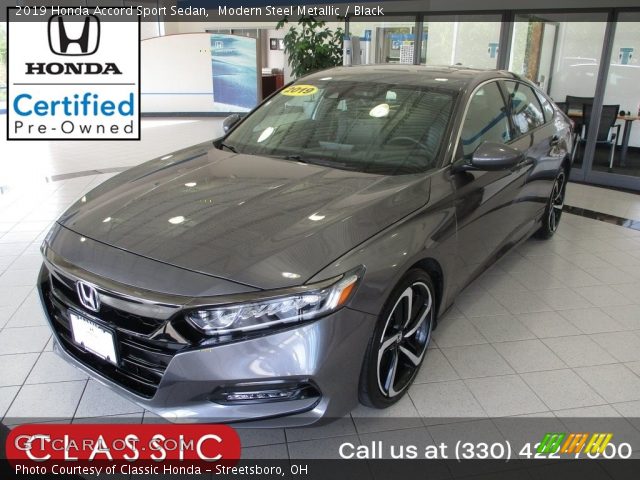 2019 Honda Accord Sport Sedan in Modern Steel Metallic
