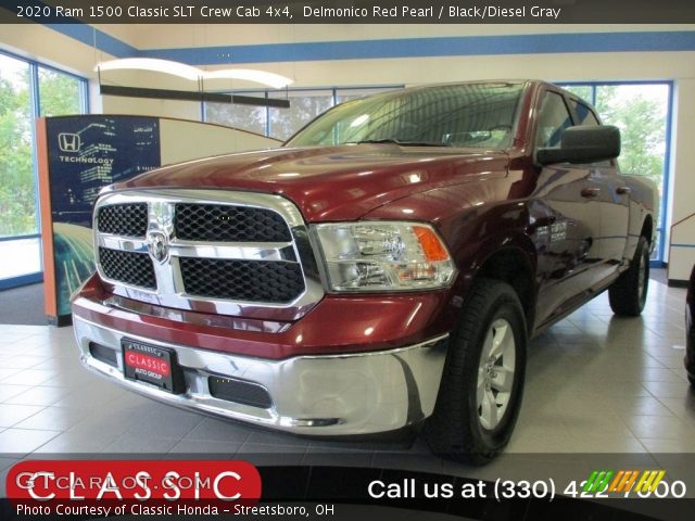 2020 Ram 1500 Classic SLT Crew Cab 4x4 in Delmonico Red Pearl