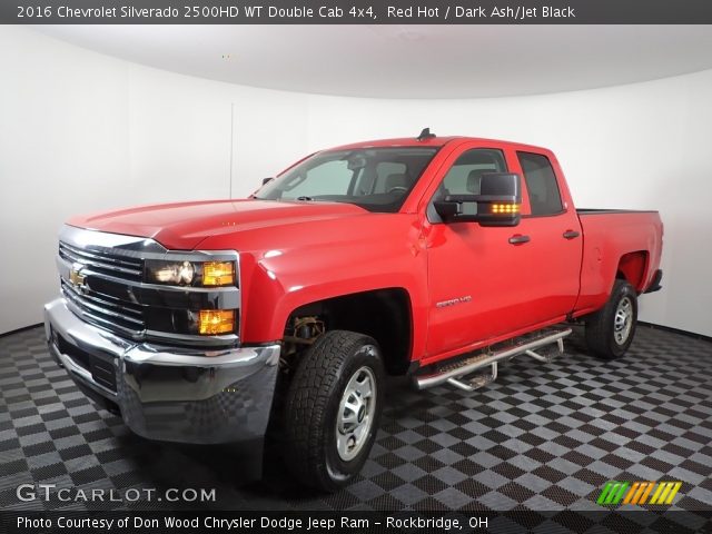 2016 Chevrolet Silverado 2500HD WT Double Cab 4x4 in Red Hot