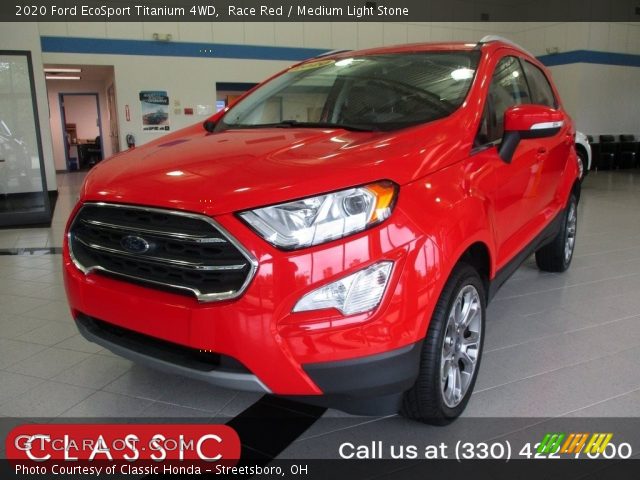 2020 Ford EcoSport Titanium 4WD in Race Red