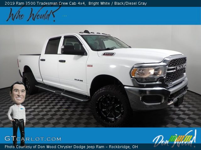 2019 Ram 3500 Tradesman Crew Cab 4x4 in Bright White