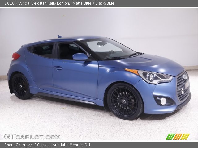 2016 Hyundai Veloster Rally Edition in Matte Blue