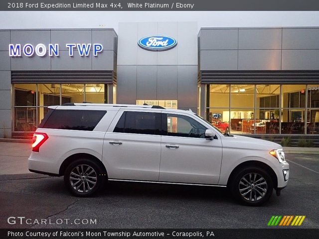 2018 Ford Expedition Limited Max 4x4 in White Platinum
