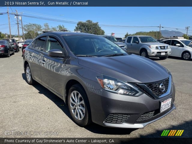 2019 Nissan Sentra SV in Gun Metallic
