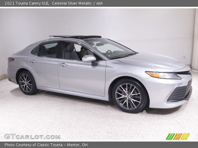 2021 Toyota Camry XLE in Celestial Silver Metallic