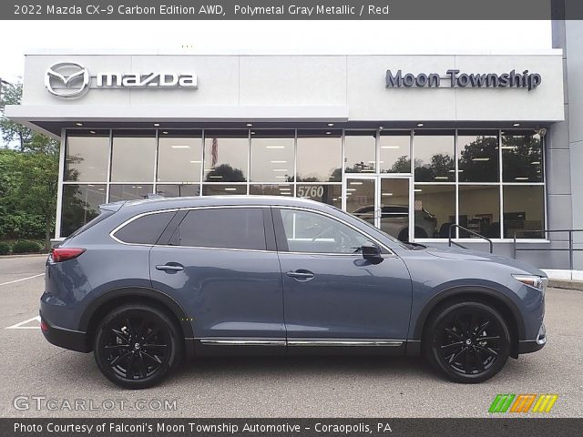 2022 Mazda CX-9 Carbon Edition AWD in Polymetal Gray Metallic