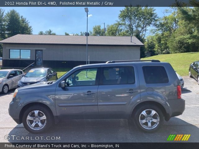 2012 Honda Pilot EX-L 4WD in Polished Metal Metallic