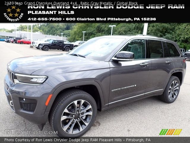 2023 Jeep Grand Cherokee Overland 4x4 in Baltic Gray Metallic
