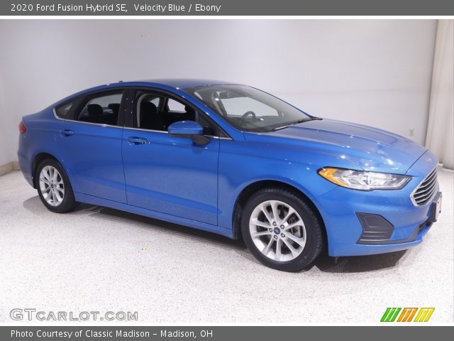 2020 Ford Fusion Hybrid SE in Velocity Blue