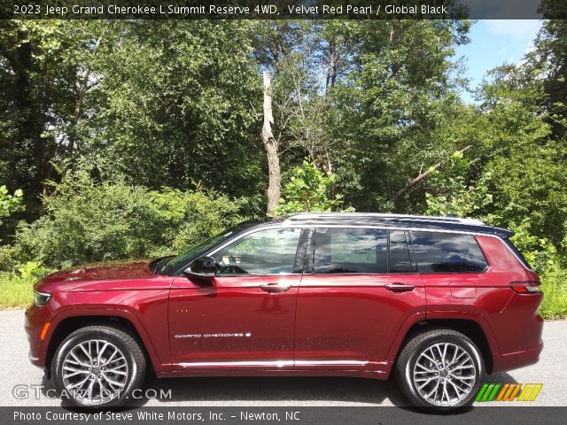 2023 Jeep Grand Cherokee L Summit Reserve 4WD in Velvet Red Pearl