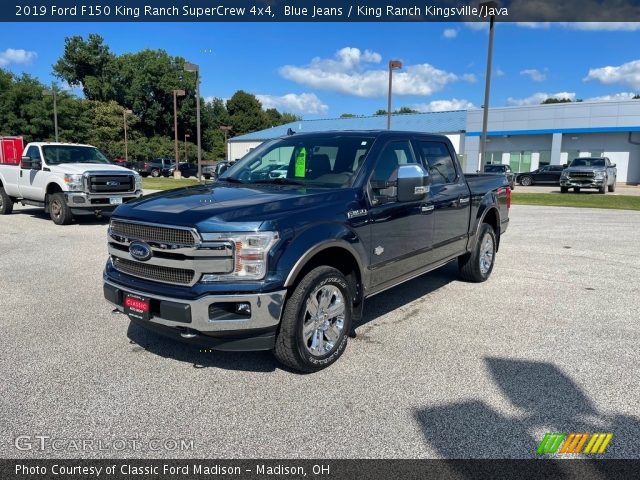 2019 Ford F150 King Ranch SuperCrew 4x4 in Blue Jeans