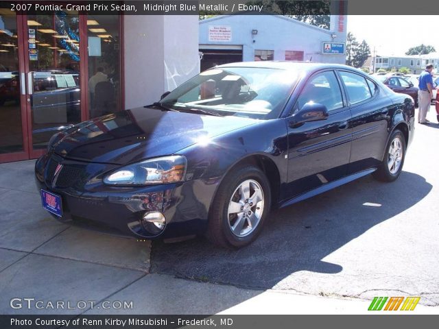 2007 Pontiac Grand Prix Sedan in Midnight Blue Metallic