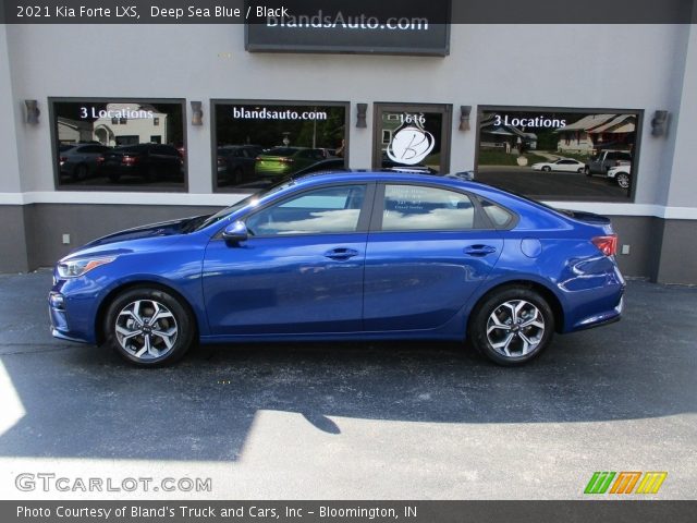 2021 Kia Forte LXS in Deep Sea Blue