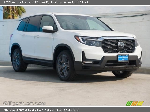 2022 Honda Passport EX-L AWD in Platinum White Pearl