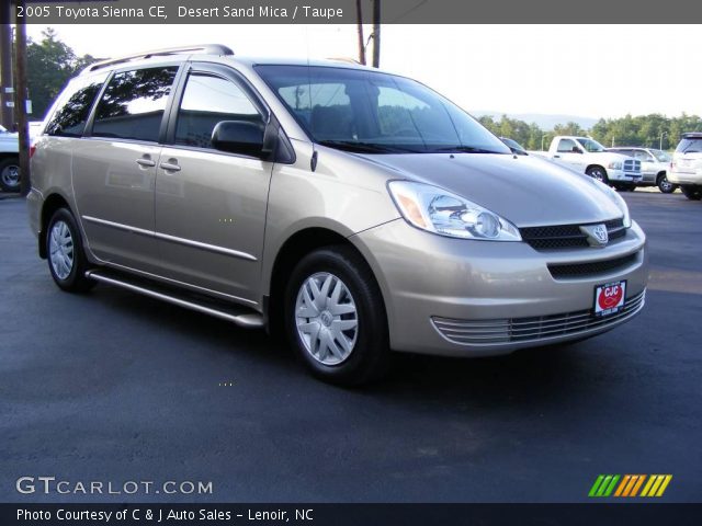2005 Toyota Sienna CE in Desert Sand Mica