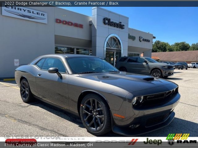 2022 Dodge Challenger GT Blacktop in Granite Pearlcoat