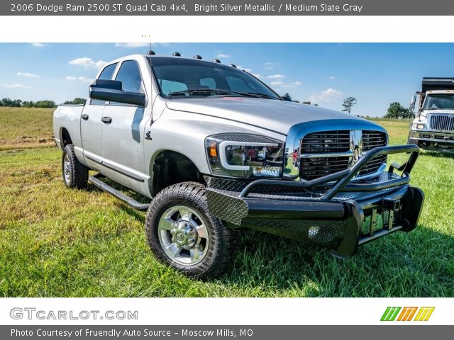 2006 Dodge Ram 2500 ST Quad Cab 4x4 in Bright Silver Metallic