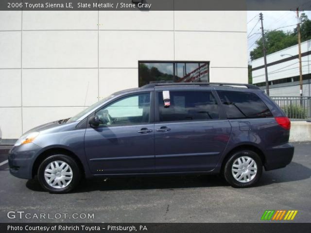 2006 Toyota Sienna LE in Slate Metallic