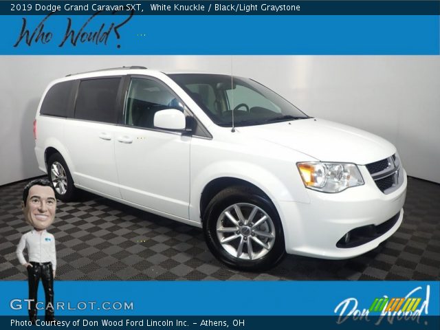 2019 Dodge Grand Caravan SXT in White Knuckle