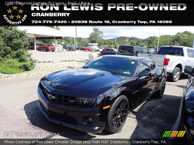 2012 Chevrolet Camaro SS Coupe in Black