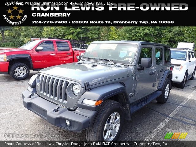 2020 Jeep Wrangler Unlimited Sport 4x4 in Sting-Gray