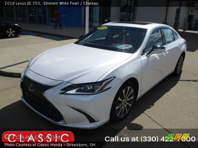 2019 Lexus ES 350 in Eminent White Pearl