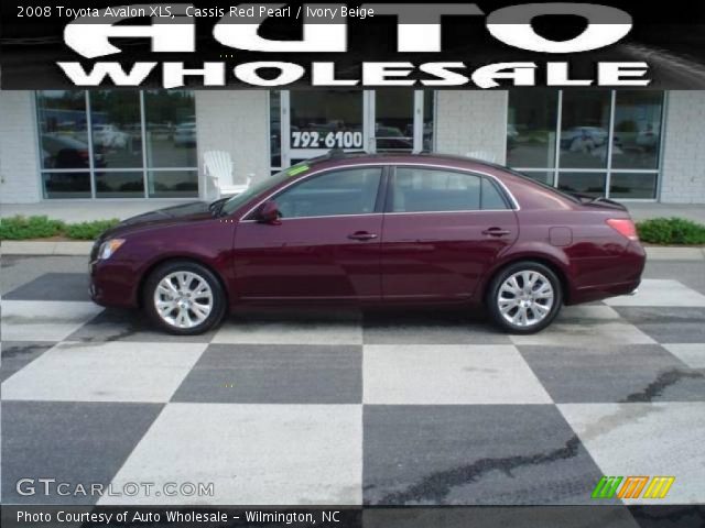 2008 Toyota Avalon XLS in Cassis Red Pearl