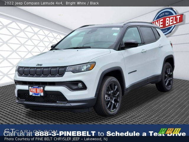 2022 Jeep Compass Latitude 4x4 in Bright White