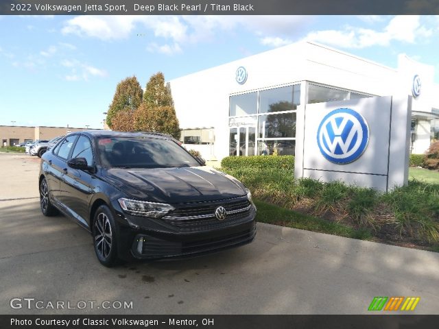 2022 Volkswagen Jetta Sport in Deep Black Pearl