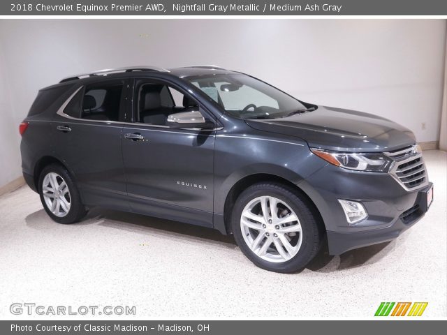 2018 Chevrolet Equinox Premier AWD in Nightfall Gray Metallic