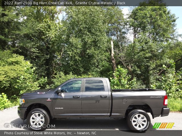 2022 Ram 2500 Big Horn Crew Cab 4x4 in Granite Crystal Metallic