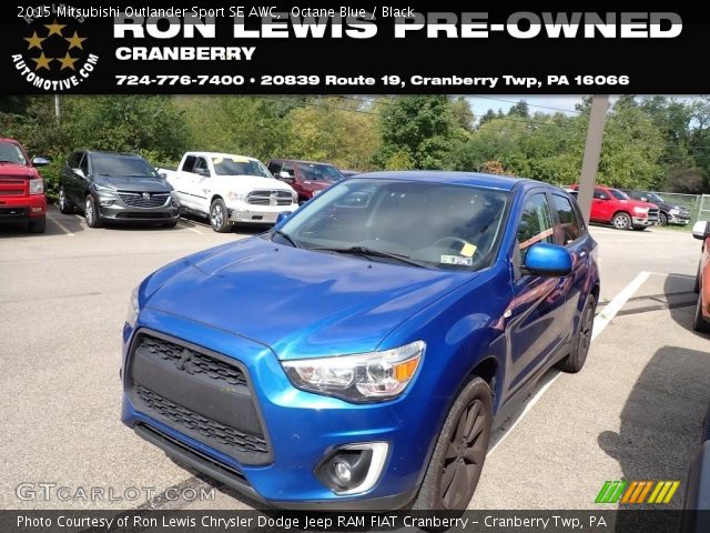 2015 Mitsubishi Outlander Sport SE AWC in Octane Blue